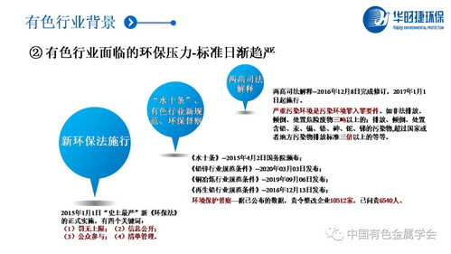 中國有色金屬學會有色金屬新材料全產業鏈綠色發展科技專家服務團 有色金屬 云課堂 做好有色企業的環保管家