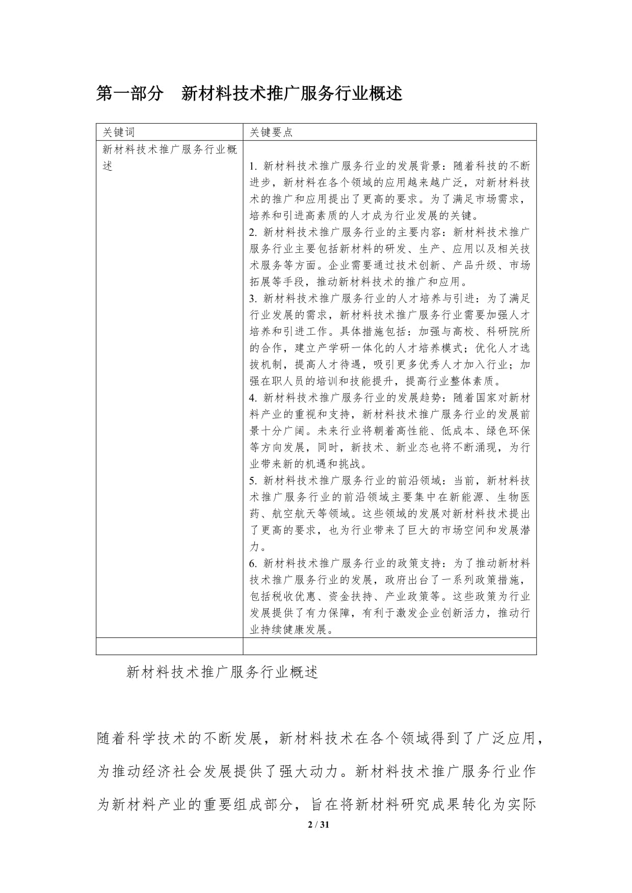 新材料技術(shù)推廣服務(wù)行業(yè)人才培養(yǎng)與引進-洞察分析
